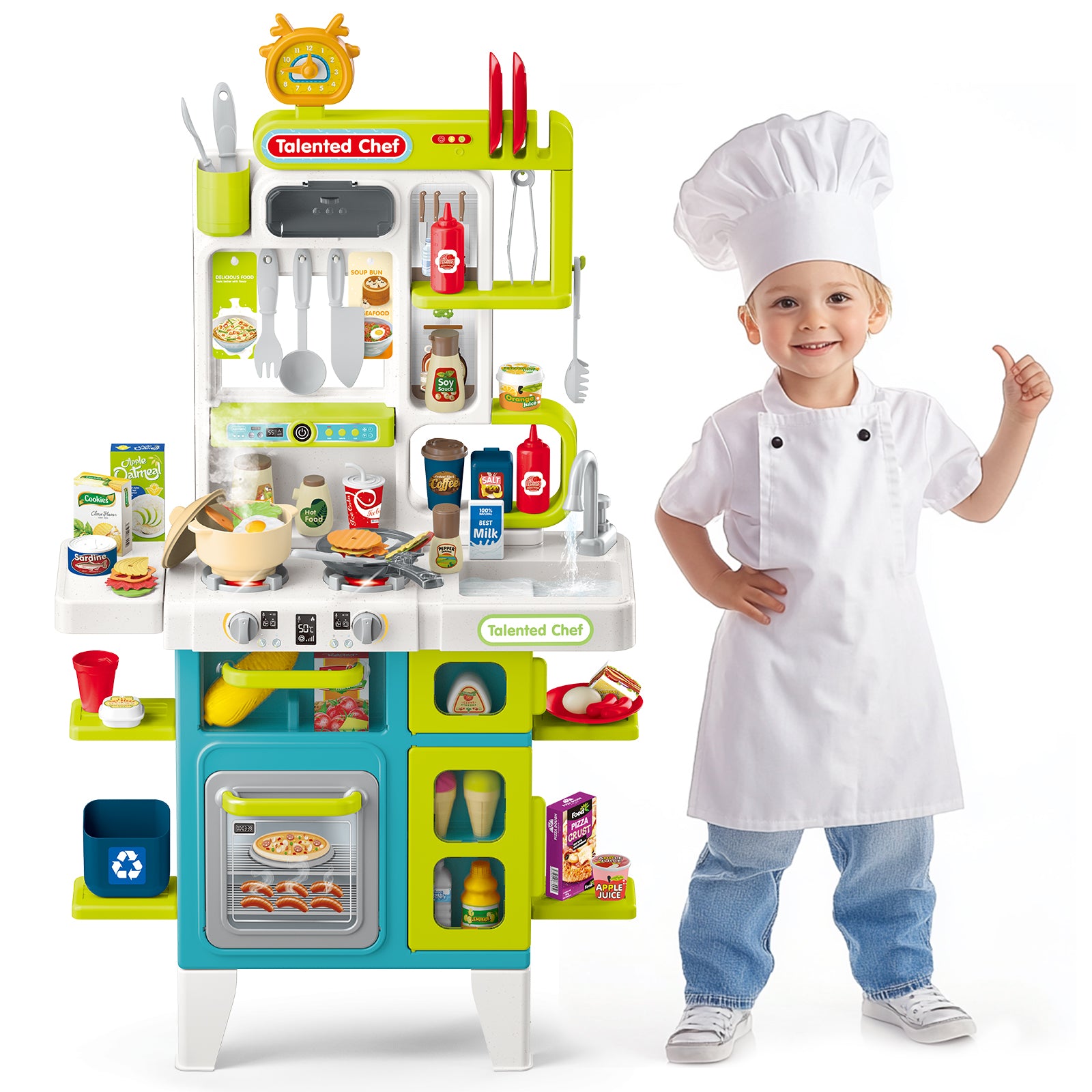 Cute play kitchen online